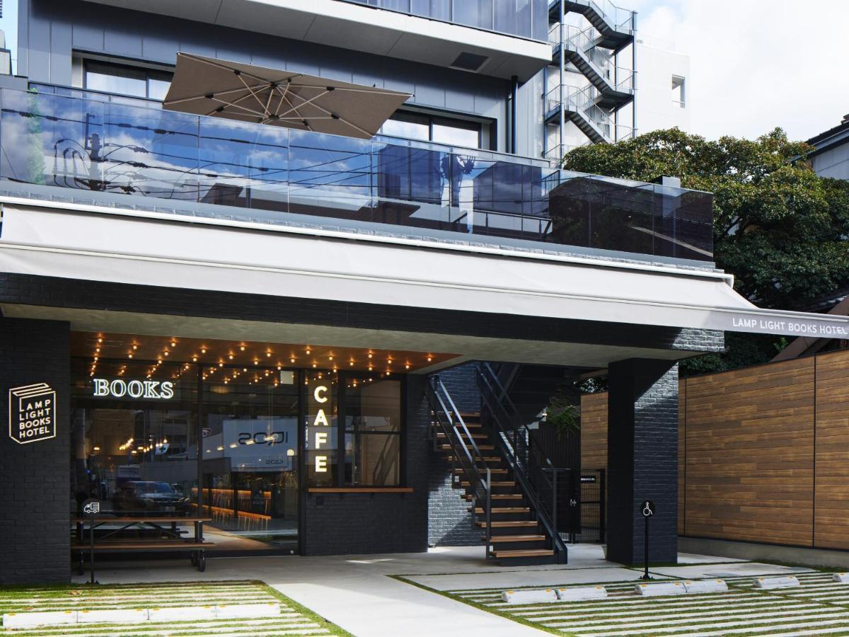 Lamp Light Books Hotel Fukuoka Fukuoka  Exterior foto